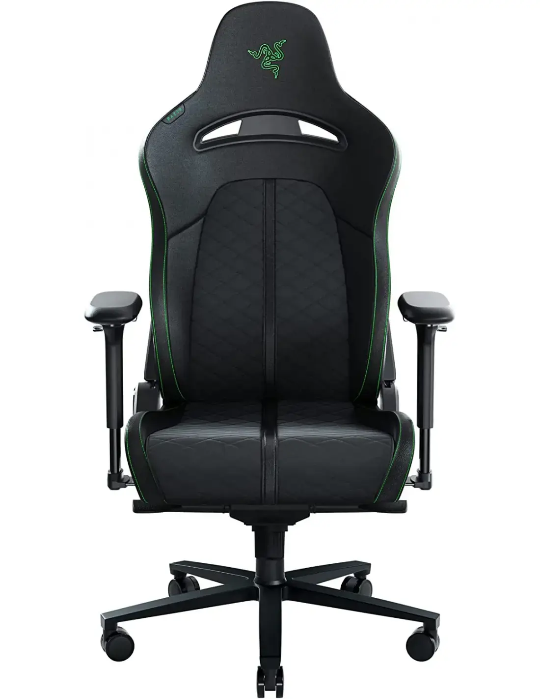Razer Enki Ergonomic Gaming Chair EPU Synthetic Leather; Steel | Black