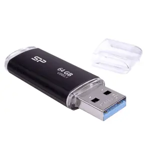SILICONPOW SP064GBUF3B02V1K Silicon Power atmintinė USB Blaze B02 64GB USB 3.1 juoda