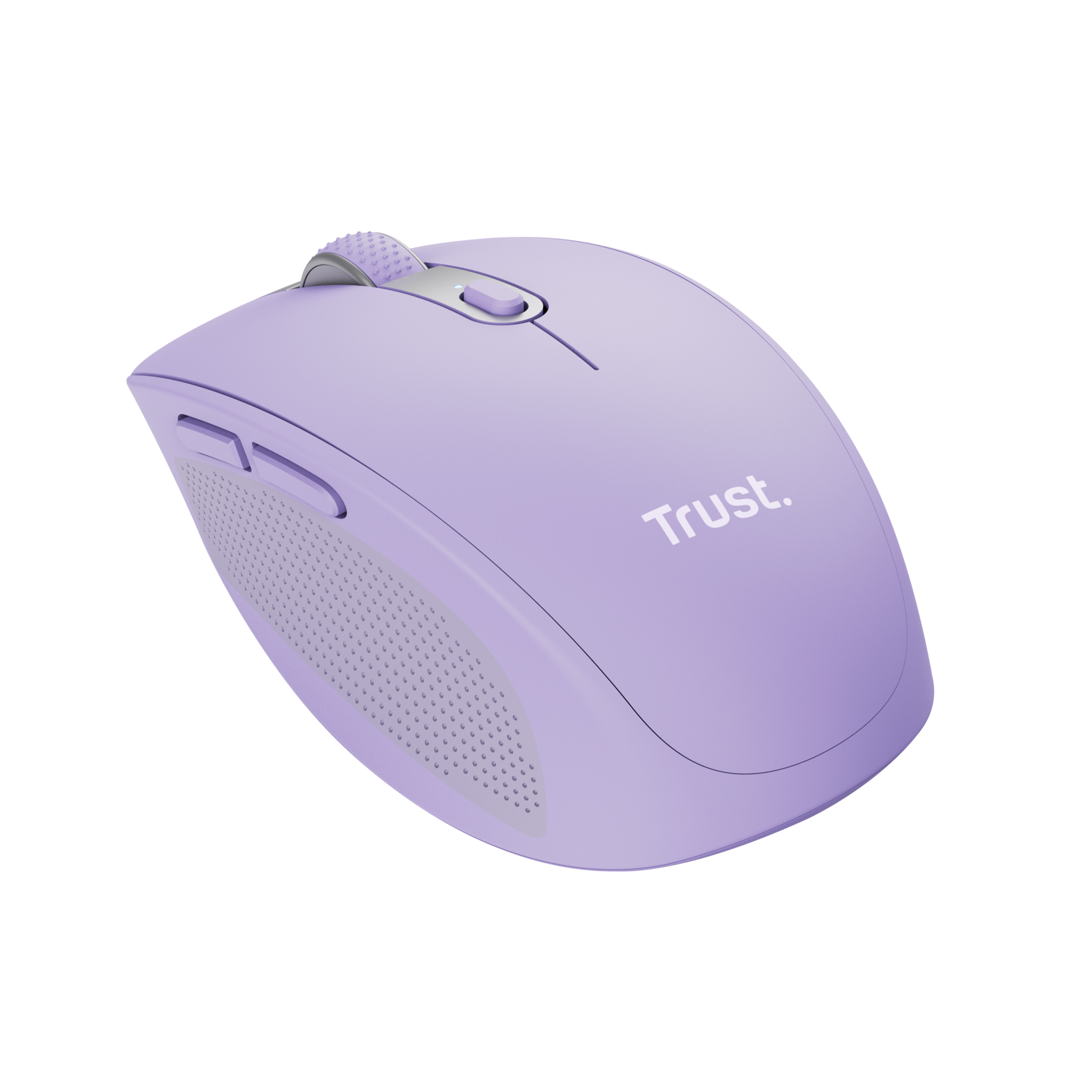 Trust Ozaa, Right-hand, Optical, RF Wireless + Bluetooth, 3200 DPI, Lilac