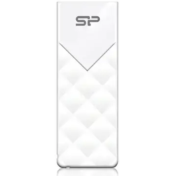 "Silicon Power Ultima U03", 32 GB, USB Type-A, 2.0, skaidrių, 13 g, balta