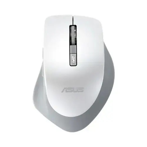 ASUS WT425, dešinioji ranka, optinis, RF belaidis, 1600 DPI, perlamutrinis, baltas