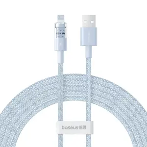 Baseus Gem USB to IP 2.4A fast charging cable 2 m Blue