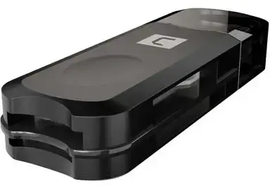 NATEC NCZ-0560 Natec kortelių skaitytuvas MINI ANT 3 SDHC, MMC, M2, Micro SD, USB 2.0, juodas