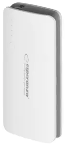 "PowerBank Esperanza Radium EMP106WE" (8000 mAh; microUSB, USB 2.0; baltos spalvos)