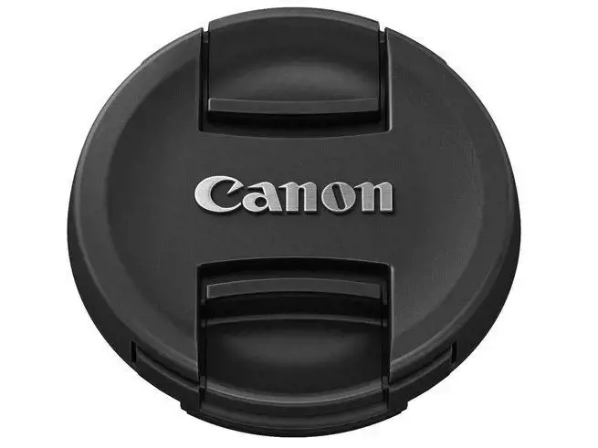 Canon E-58II objektyvo dangtelis, juodas, EF objektyvas, 5,8 cm