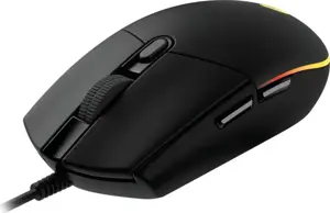 LOGITECH G203 LIGHTSYNC žaidimų pelė juoda