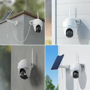 Reolink Argus Series B430 - 5MP Outdoor Wi-Fi Camera, Pan & Tilt, Person/Vehicle/Animal Detection, Color Night Vision, IP security camera, Indoor & outdoor, Wireless, Ceiling, White, Dome