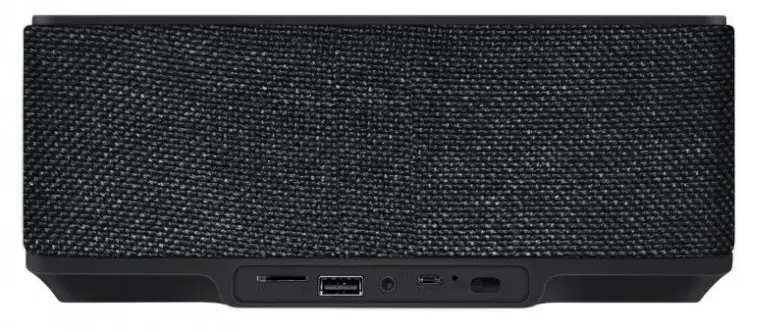 Platinet belaidis garsiakalbis + radijo laikrodis + Qi įkroviklis "Daily PMGQ15B", juodas