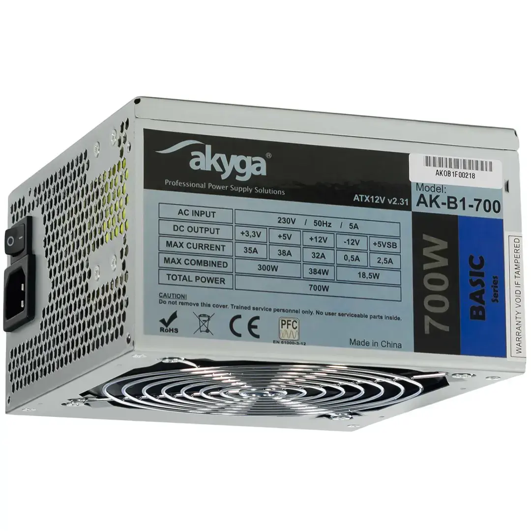 Maitinimo blokas AKYGA AK-B1-700, 700 W