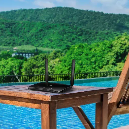 TP-Link Archer MR200, "Wi-Fi 5" (802.11ac), dviejų dažnių (2,4 GHz / 5 GHz), Ethernet LAN, 3G, juodas, stalinis maršrutizatorius