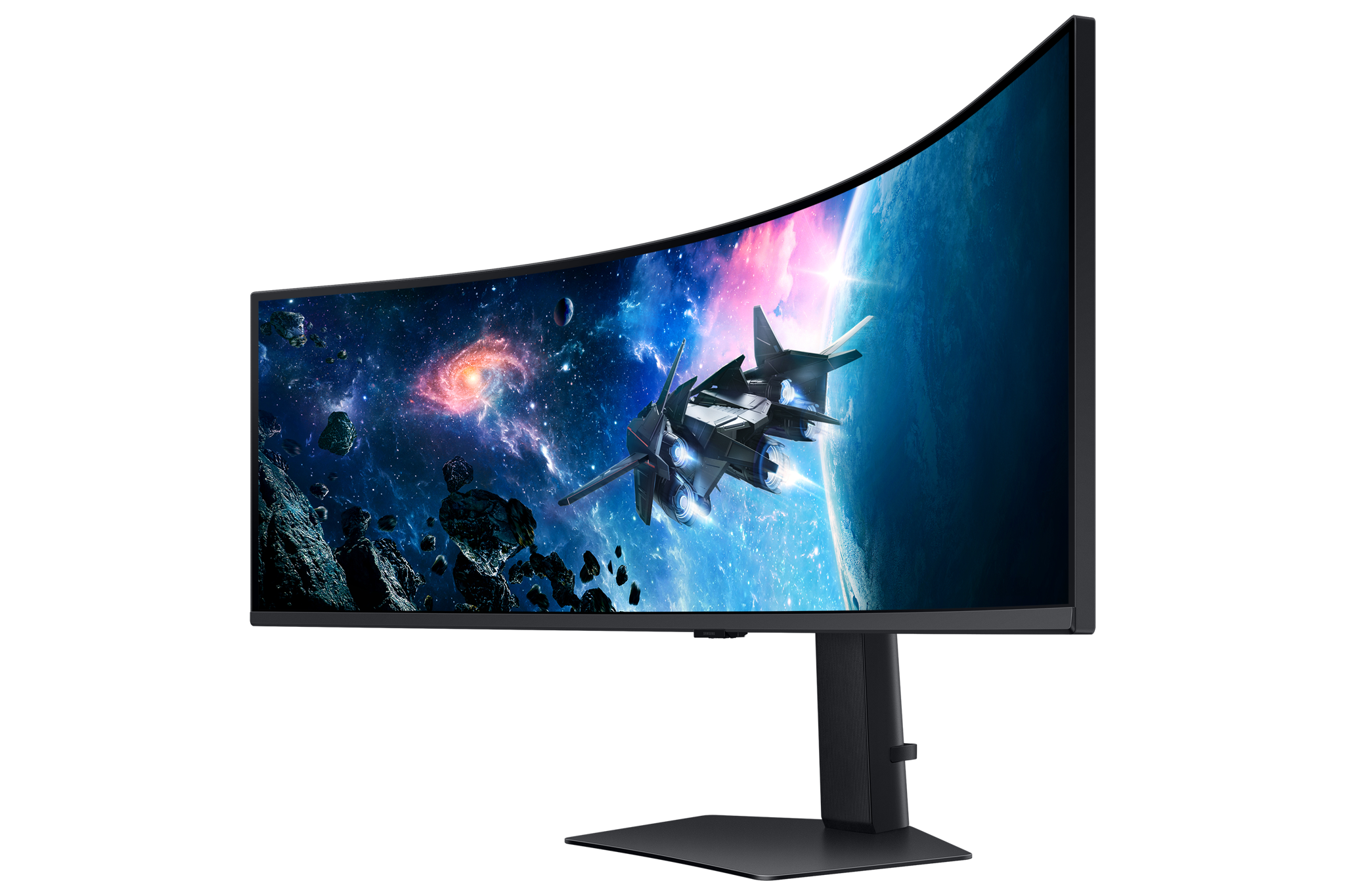 Samsung G95C, 124.5 cm (49"), 5120 x 1440 pixels, Dual QHD, LED, 1 ms, Black