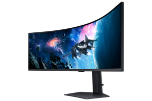Samsung G95C, 124.5 cm (49"), 5120 x 1440 pixels, Dual QHD, LED, 1 ms, Black