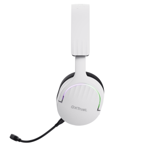 Trust GXT 491W FAYZO, Wired & Wireless, Gaming, 20 - 20000 Hz, 290 g, Headset, Black, White