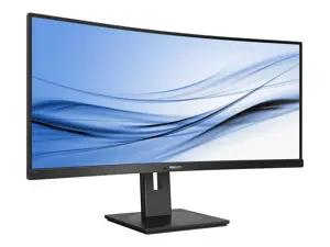 Monitorius Philips B Line 346B1C/00, 86.4 cm (34"), 3440 x 1440 pixels, Quad HD, LCD, 4 ms, Black