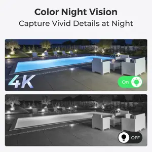 Reolink Duo Series P730 - 4K Outdoor PoE Camera, Dual-Lens, 180° Panoramic View, Person/Vehicle/Animal Detection, IP security camera, Outdoor, Wired, Google Assistant, 560 lm, 6500 K