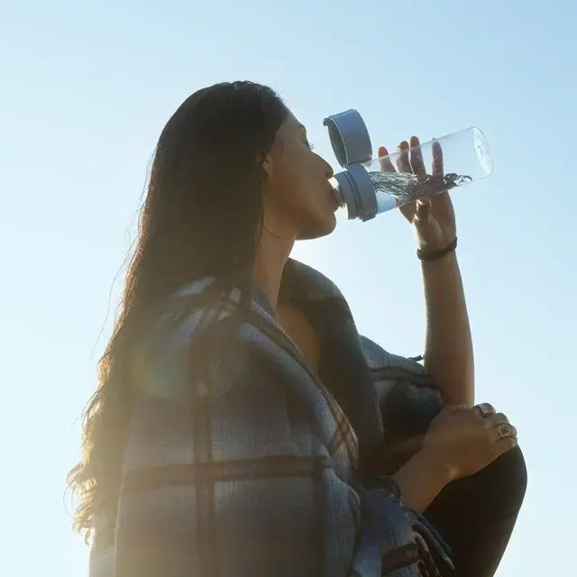 Brita Vital Filtering bottle 0.6 l Pastel blue