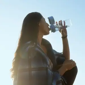 Brita Vital Filtering bottle 0.6 l Pastel blue