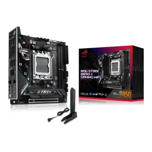 Mainboard ASUS AMD B850 SAM5 Mini-ITX Memory DDR5 Memory slots 2 1xPCI-Express 4.0 16x 1xPCI-Expres…