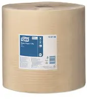 Popieriniai rankšluosčiai Tork Universal 310 W1, 150109, 1 sluoksnio, 33 cm x 1000 m, ruda sp.