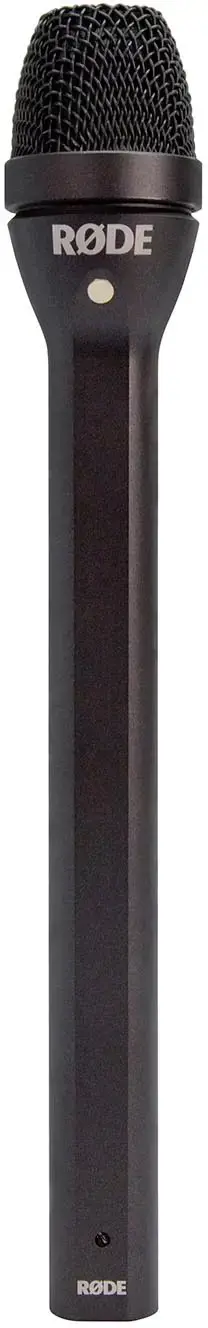 "RØDE Reporter Black" interviu mikrofonas