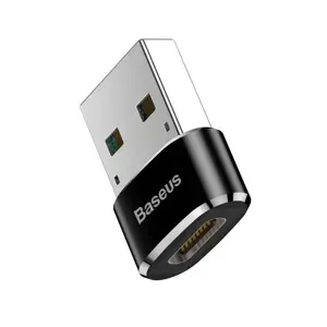 "Baseus" adapteris iš USB Type-C į USB Black (juodas)