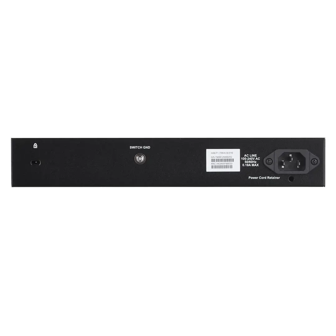 D-Link DGS-1210-10, Managed, L2, Gigabit Ethernet (10/100/1000), Full duplex, Rack mounting, 1U