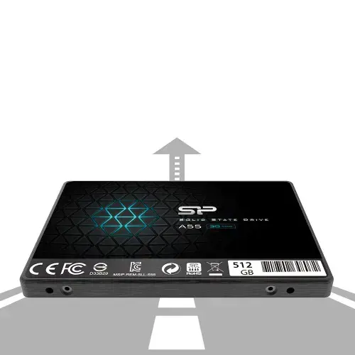 SSD diskas SILICON POWER A55 512 GB, 2.5", Serial ATA III