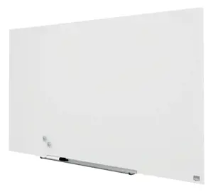 Stiklinė baltoji magnetinė lenta Nobo Impression Pro, plačiaekranė 57, 126x71 cm
