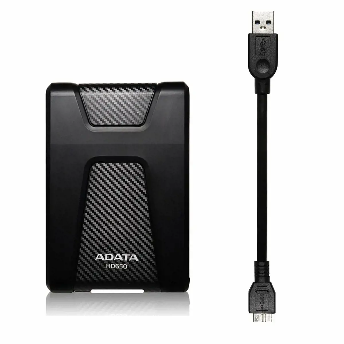 ADATA HD650 2TB USB3.0 juoda išorinė 2,5 colio talpa
