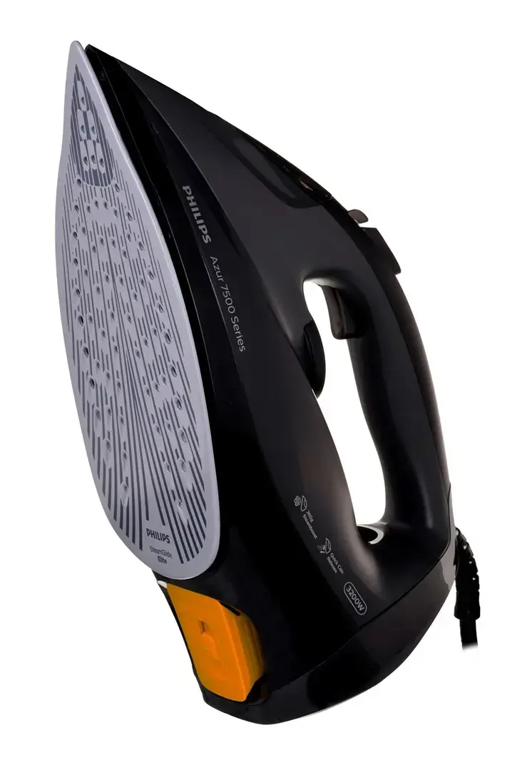 "Philips" DST7511/80, sausas ir garų lygintuvas, "SteamGlide Elite" padas, 2 m, 260 g/min, juodas, 55 g/min