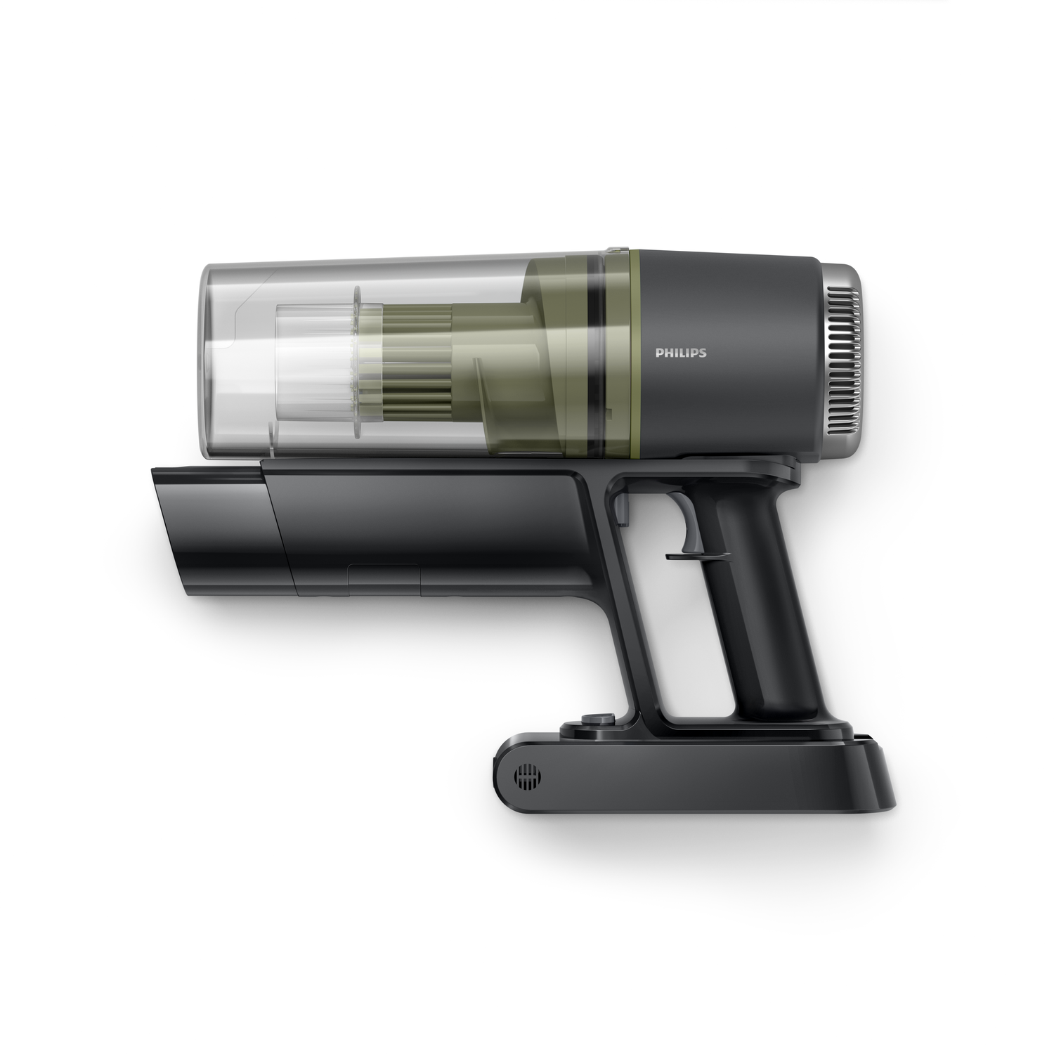 Philips 3000 series XC3033/01, Stick vacuum, Bagless, Black, Green, Dry, Cyclonic, Cyclonic/filtering