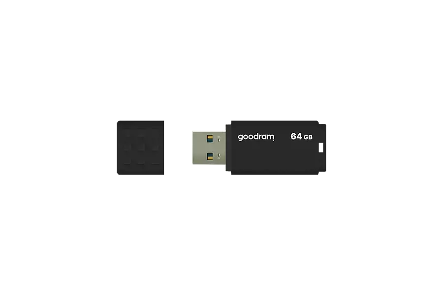 GOODRAM UME3-0640K0R11 GOODRAM atmintinė USB UME3 64GB USB 3.0 juoda