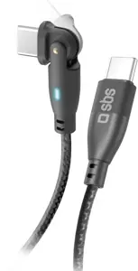 SBS cable USB-C - USB-C Flexy 60W 1m