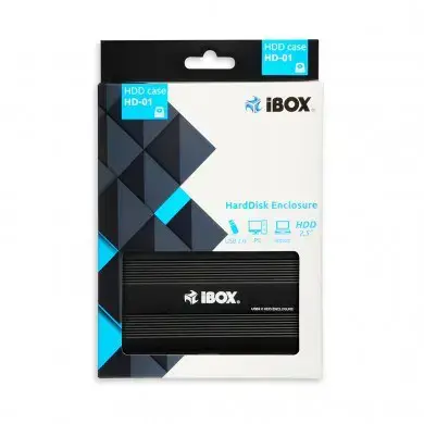 IBOX IEU2F01 I-BOX HD-01 HDD KORPUSAS USB 2.0