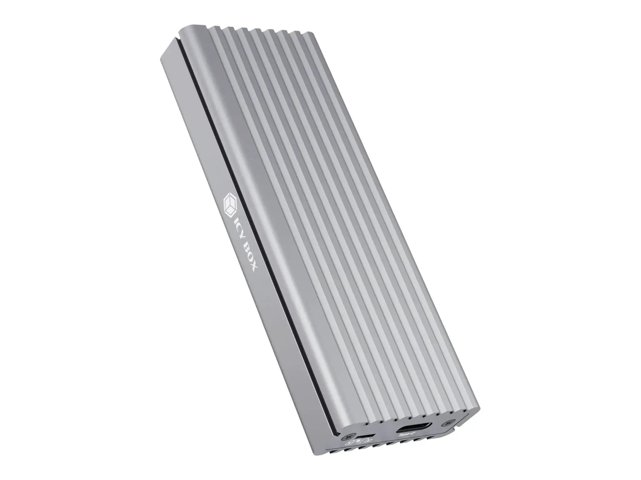 ICYBOX IB-1817Ma-C31 "IcyBox" išorinis korpusas M.2 NVMe SSD, USB 3.1 Type-C, sidabrinės spalvos