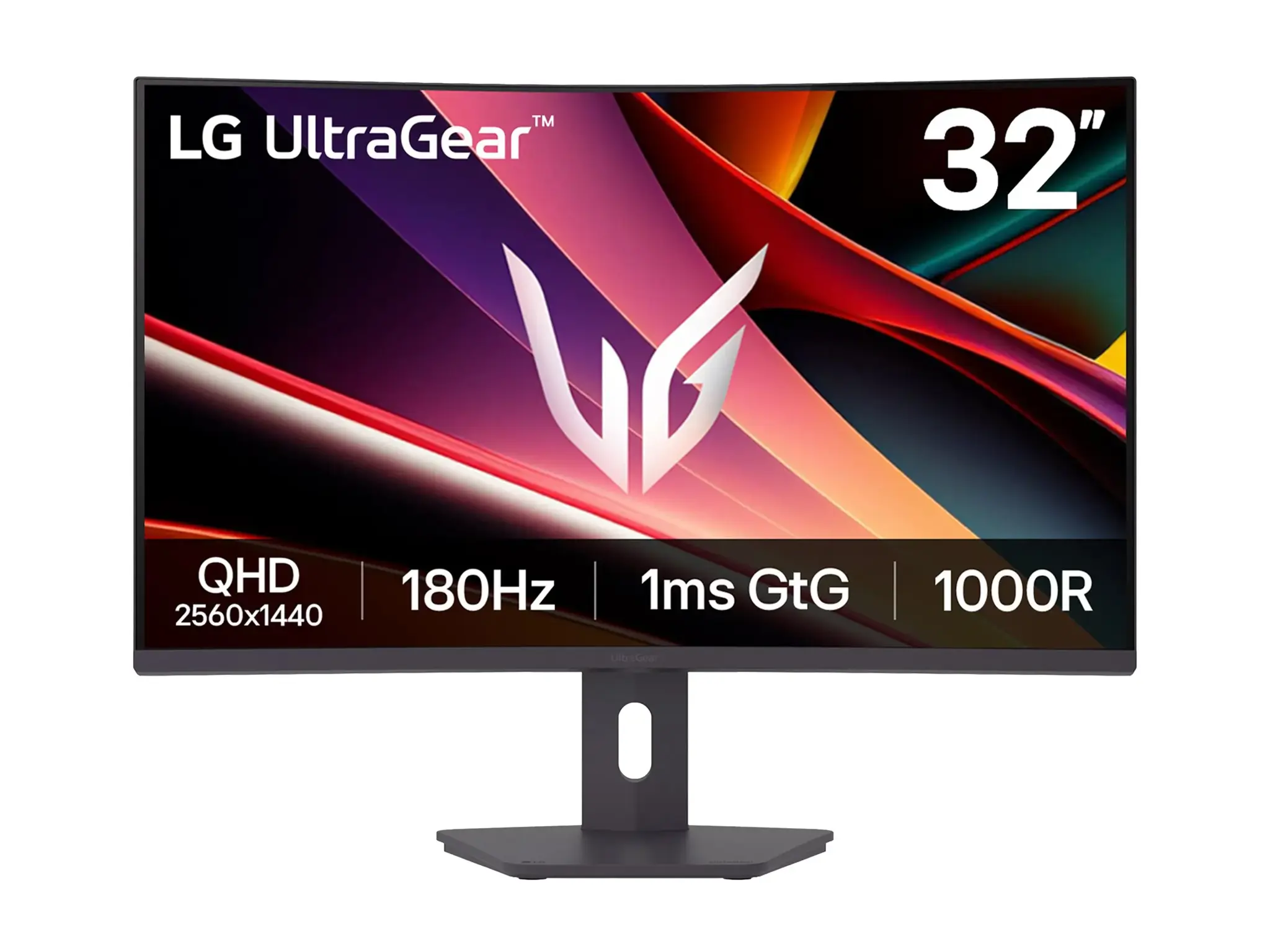 LCD Monitor LG 32 " 2560 x 1440 pixels Quad HD Native aspect ratio 16:9 LCD Curved 32G600A-B