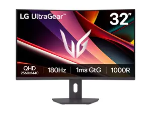 LCD Monitor LG 32 " 2560 x 1440 pixels Quad HD Native aspect ratio 16:9 LCD Curved 32G600A-B