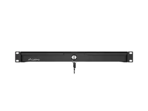 Lanberg 19" Rack Cabinet Drawer 1U 270 mm Black (1U/483 × 270 mm, Load Capacity up to 30 kg)