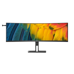 PHILIPS 44,5 colių 5120x1440 VA lenktas monitorius