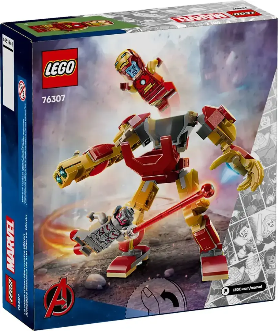 LEGO MARVEL 76307 Iron Man Mech vs. Ultron