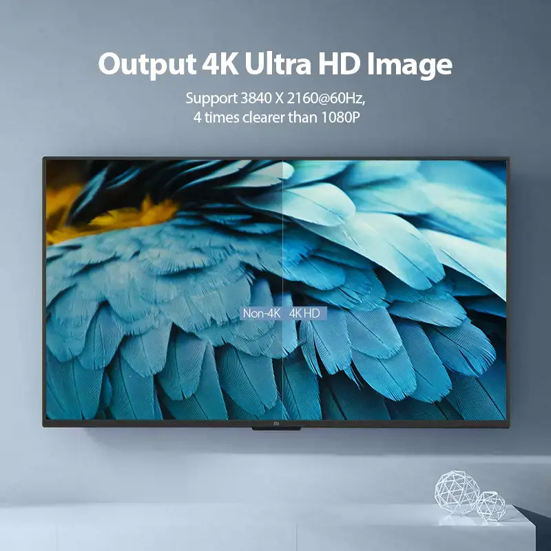 "Vention" nešiojamasis HDMI kabelis 3M juodas, 3 m, A tipo HDMI (standartinis), A tipo HDMI (standartinis), 3D, 18 Gbit/s, juodas